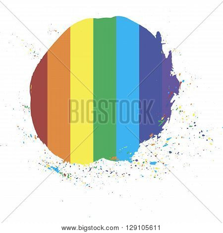 rainbow sign informal gay lesbian rights pride different