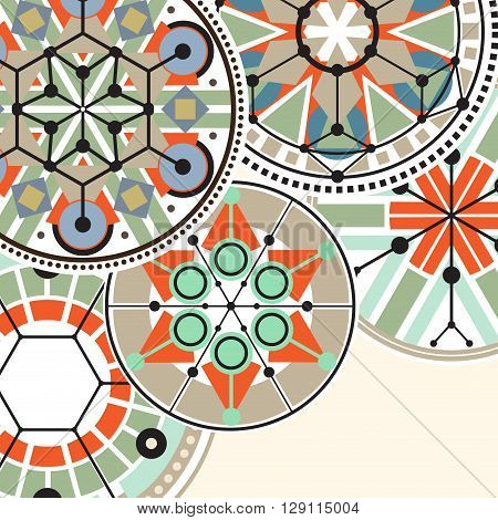 Modern abstract vector design  for design projects
