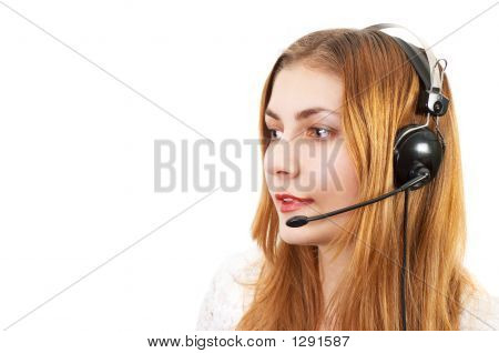 เด็กหญิง Techsupport ทางโทรศัพท์