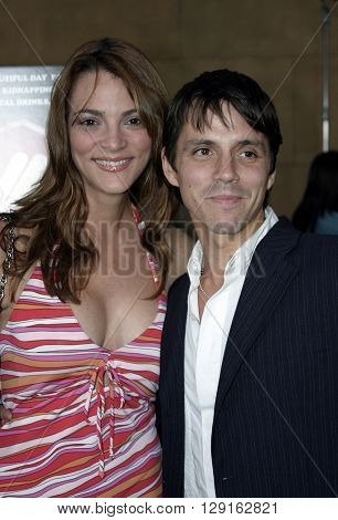 Carolina Bacardi and Enrique Sapene at the Los Angeles premiere of 