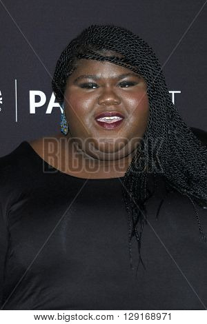 LOS ANGELES - MAR 18:  Gabourey Sidibe at the PaleyFest 2016 - Difficult People at the Dolby Theater on March 18, 2016 in Los Angeles, CA