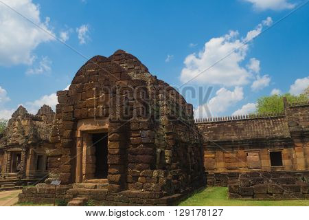 Prasat Phanomrung Historical Park Buriram Thailand Asia