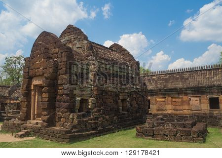 Prasat Phanomrung Historical Park Buriram Thailand Asia