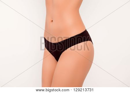 Close Up Photo Of Attractive Black Women's Panties