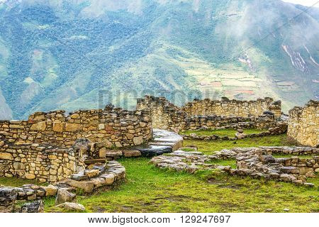 Ancient Ruins And Landscape