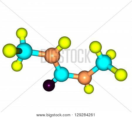 Dimethylurea -13-Dimethylurea - is a urea derivative and used as an intermediate in organic synthesis. 3d illustration