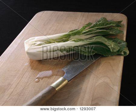Bok Choy en mes
