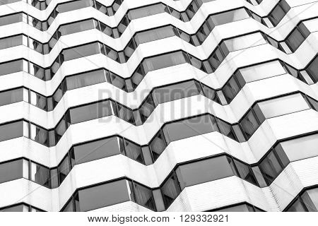 windows of hotel (Abstract texture/background photo of architectural pattern)