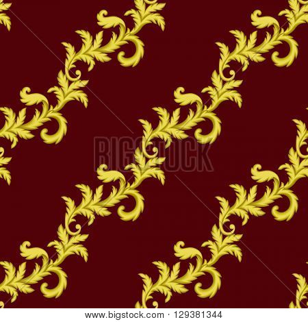 Seamless Gold Pattern