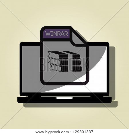 file format design, vector illustration eps10 graphic