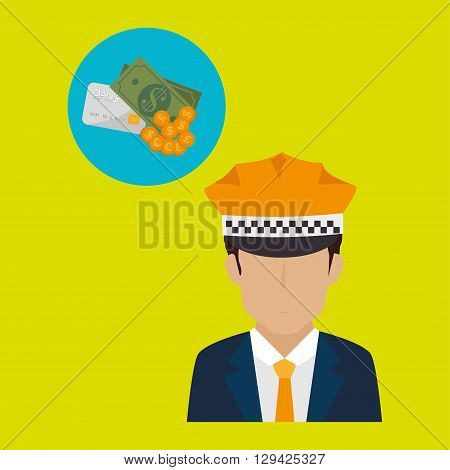 taxi service design, vector illustration eps10 graphic