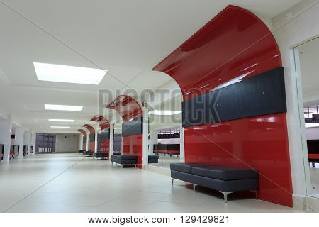 Gomel, Belarus - June 3, 2015: A Cultural Institution Gomel Oblast Socio-cultural Center, Street Lan