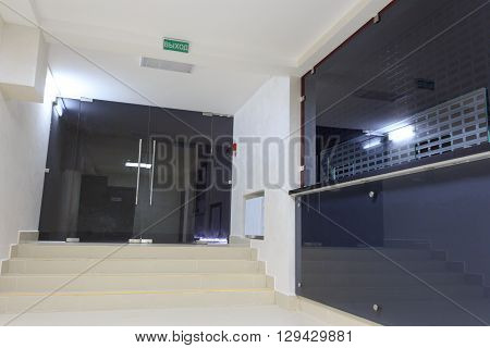 Gomel, Belarus - June 3, 2015: A Cultural Institution Gomel Oblast Socio-cultural Center, Street Lan