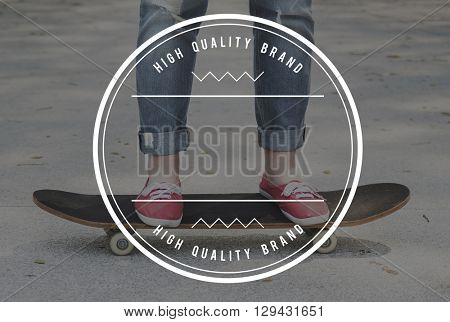 Hign Quality Brand Branding Label Concept