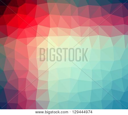 Triangle Polygonal Pattern