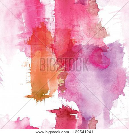 Watercolor Spots Seamless Pattern