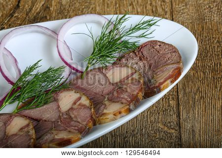 Sliced Horsemeat