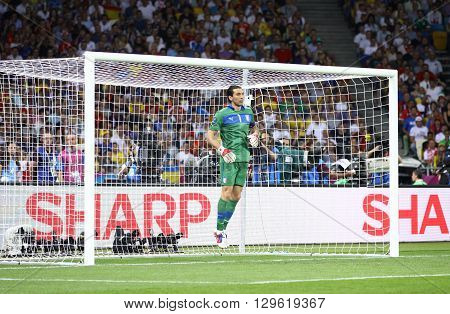 Uefa Euro 2012 Final Game Spain Vs Italy