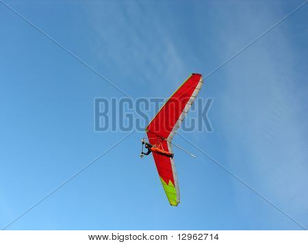 rosso per deltaplano
