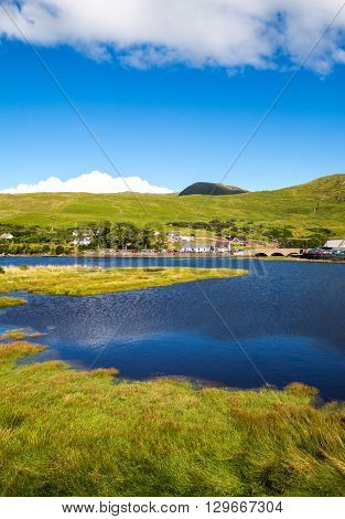 Ireland Calway county Connemara area the Leenane lake