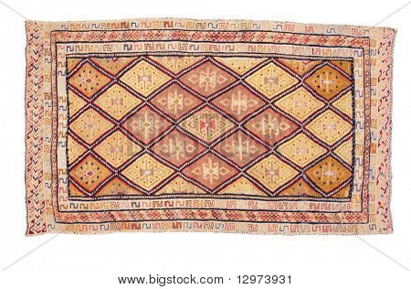 Teppich mit geometrischen ornament