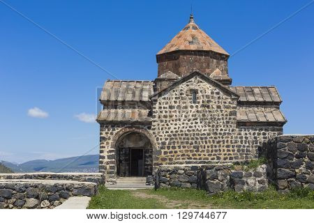The 9Th Century Armenian Monastery Of Sevanavank At Lake Sevan.