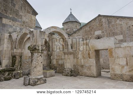 The 13Th Century Haghartsin Monastery In Armenia.the Ancient Monastery Is Located Near The Town Of D