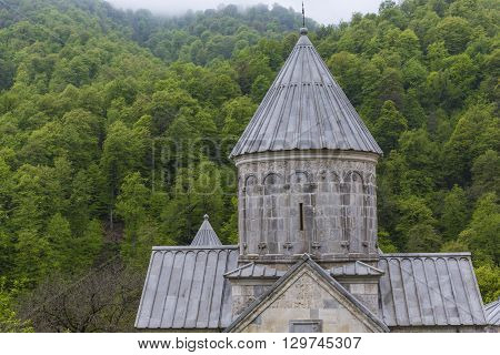 The 13Th Century Haghartsin Monastery In Armenia.the Ancient Monastery Is Located Near The Town Of D