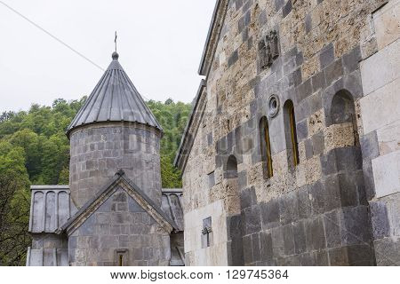 The 13Th Century Haghartsin Monastery In Armenia.the Ancient Monastery Is Located Near The Town Of D