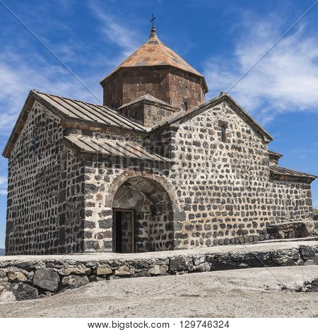 The 9Th Century Armenian Monastery Of Sevanavank At Lake Sevan.