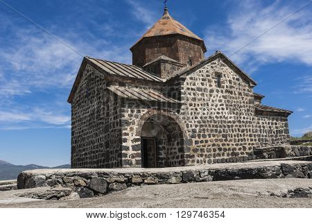 The 9Th Century Armenian Monastery Of Sevanavank At Lake Sevan.