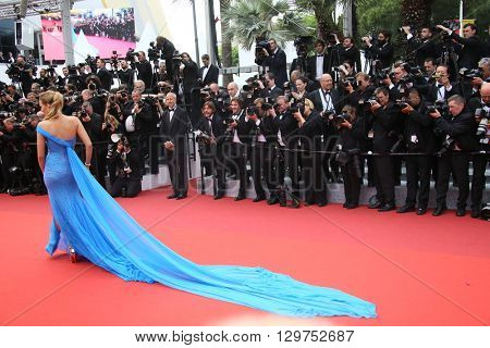 Blake Lively attends 'The BFG' premier during the 69th Annual Cannes Film Festival on May 14, 2016 in Cannes.