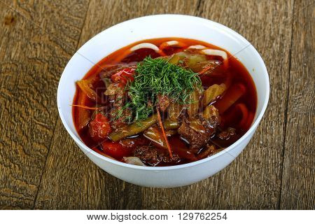 Uzbek Noodle Soup
