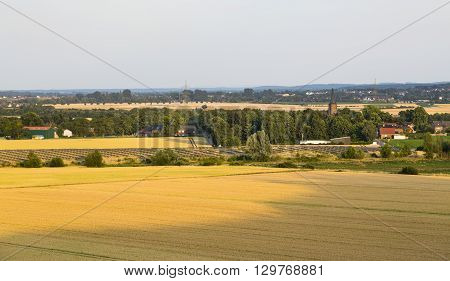 Solar Panel Park And Village