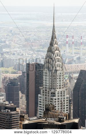 Chrysler Building In New York, Usa