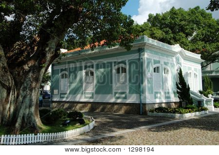 Bevaret koloniale hus, Macau, Taipa