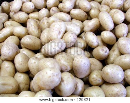 Potatis på marknaden