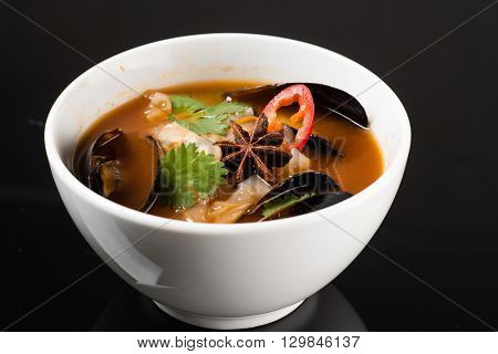 seafoos soup
