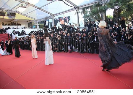 Heike Makatsch attends the screening of 'From The Land Of The Moon (Mal De Pierres)' at the annual 69th Cannes Film Festival at Palais des Festivals on May 15, 2016 in Cannes, France.