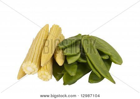Śnieżny i Baby Corn