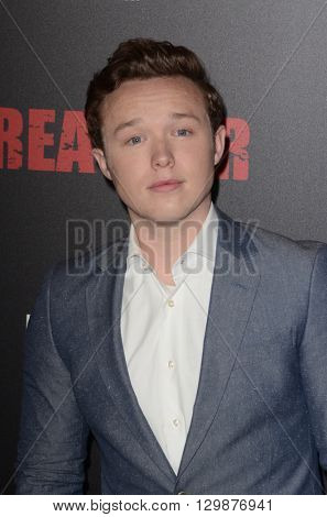 LOS ANGELES - MAY 14:  Ian Colletti at the Preacher Premiere Screening at the Regal 14 Theaters on May 14, 2016 in Los Angeles, CA