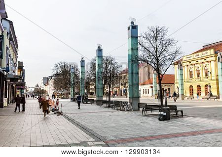 Views Of The City Of Martin In Slovakia