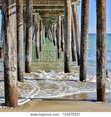 Under The Boardwalk Down by the Sea.