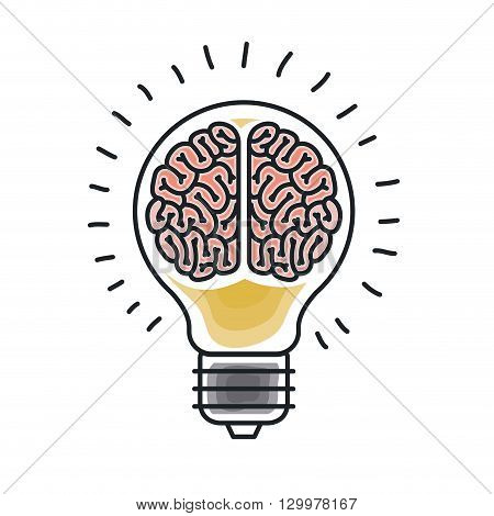 brain storm design, vector illustration eps10 graphic