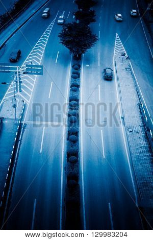 traffic on chongqing interchange
