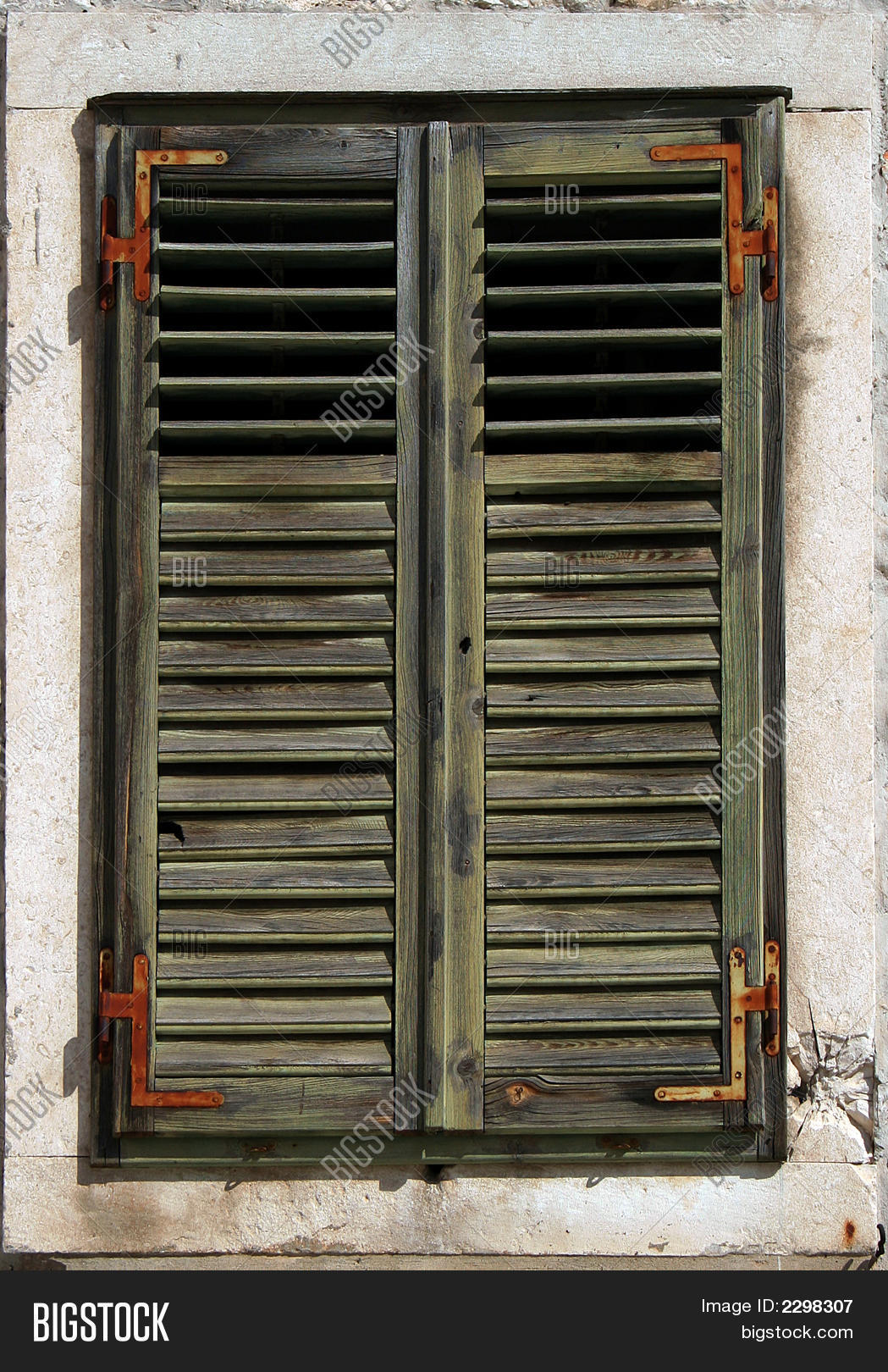 Old Window Shutters Image & Photo (Free Trial) Bigstock