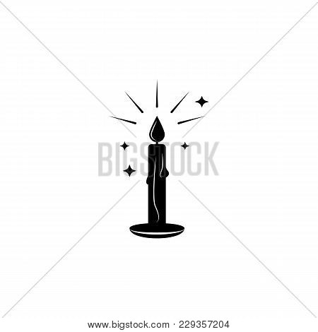 Candle For Fortune-telling Icon.element Of Popular Magic Icon. Premium Quality Graphic Design. Signs
