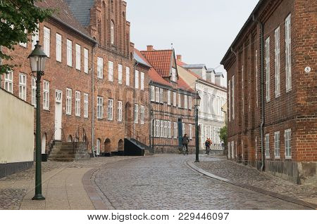 Denmark Old Buildings Architecture In Viborg, Denmark