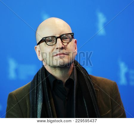 Steven Soderbergh poses at the 'Unsane' photo call during the 68th Film Festival Berlin at Grand Hyatt Hotel on February 21, 2018 in Berlin, Germany.