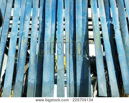 Carwash Brushes, Shot From Inside Of Car